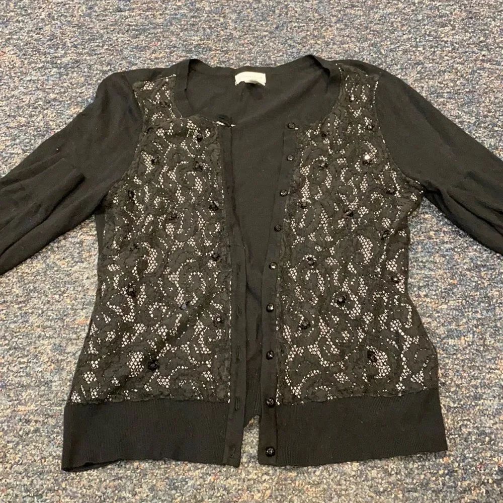 Charter Club Laced Cardigan sz. L